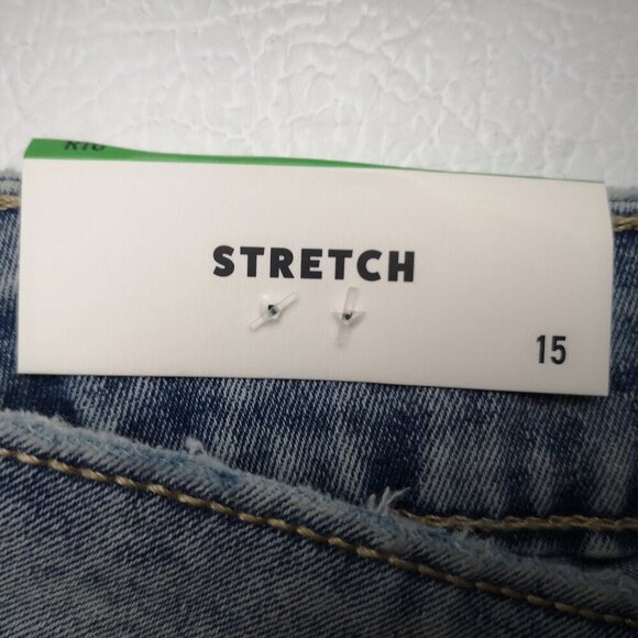 NWT Refuge Denim Rio Ladies Size 15 Mid Rise Push Up Light Wash Stretch Jeans - Picture 4 of 15